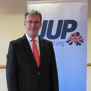 Mike Nesbitt, the former television presenter, after he was elected leader of the Ulster Unionist Party