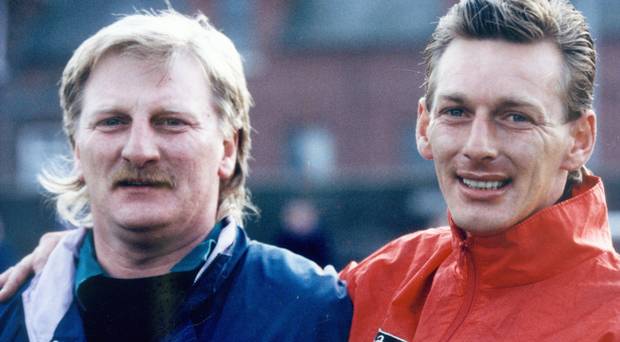 Happy memories: Roy McDonald with his late brother Alan