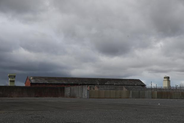 Buildings on the remnants of the former H Block Maze prison at Long Kesh (Niall Carson/PA)